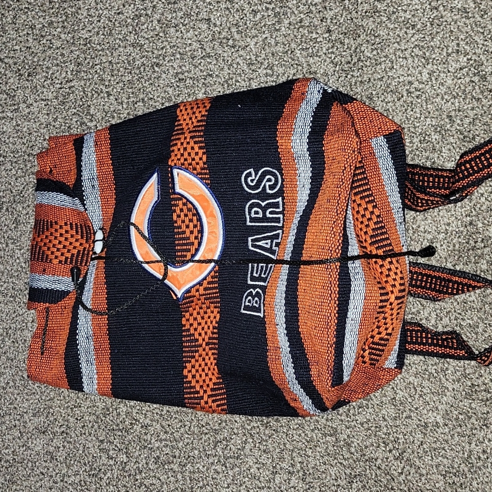 CHICAGO BEARS BACK PACK GREA CONDITION NEW WITHOUT TAGS
